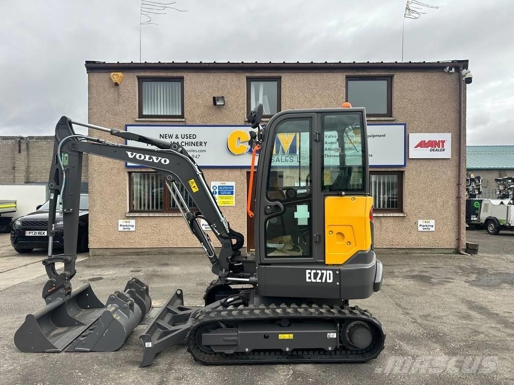 Volvo EC 27 D 소형 굴삭기 7톤 미만