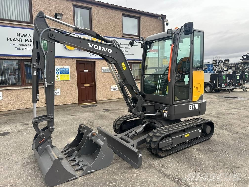 Volvo EC 27 D 소형 굴삭기 7톤 미만