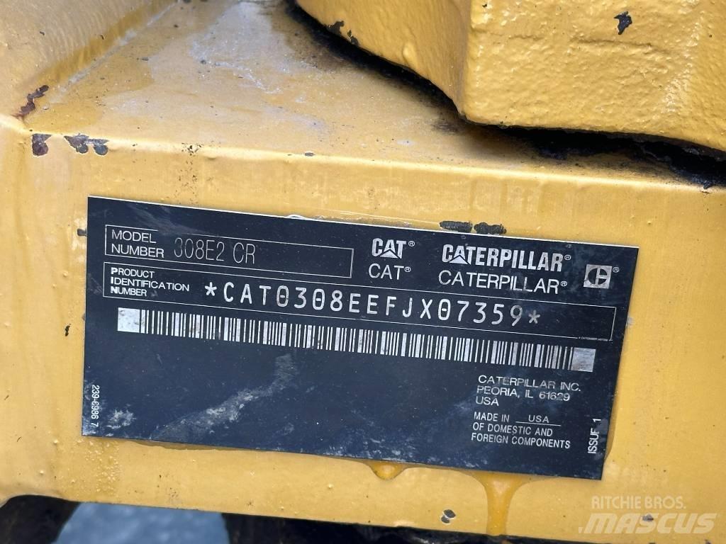 CAT 308 E 2 CR 중형굴삭기 7톤-28톤