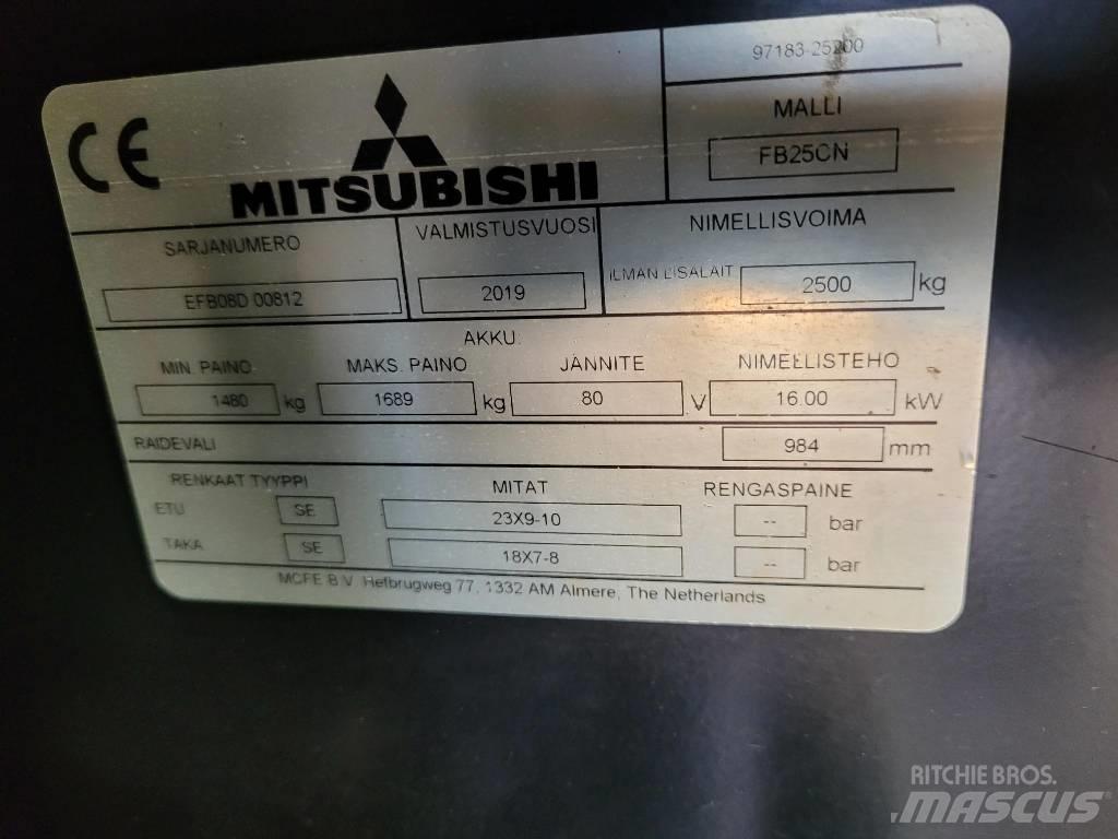 Mitsubishi FB 25 CN 전동 지게차