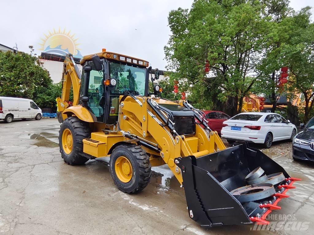 CAT 420 F 백호로더