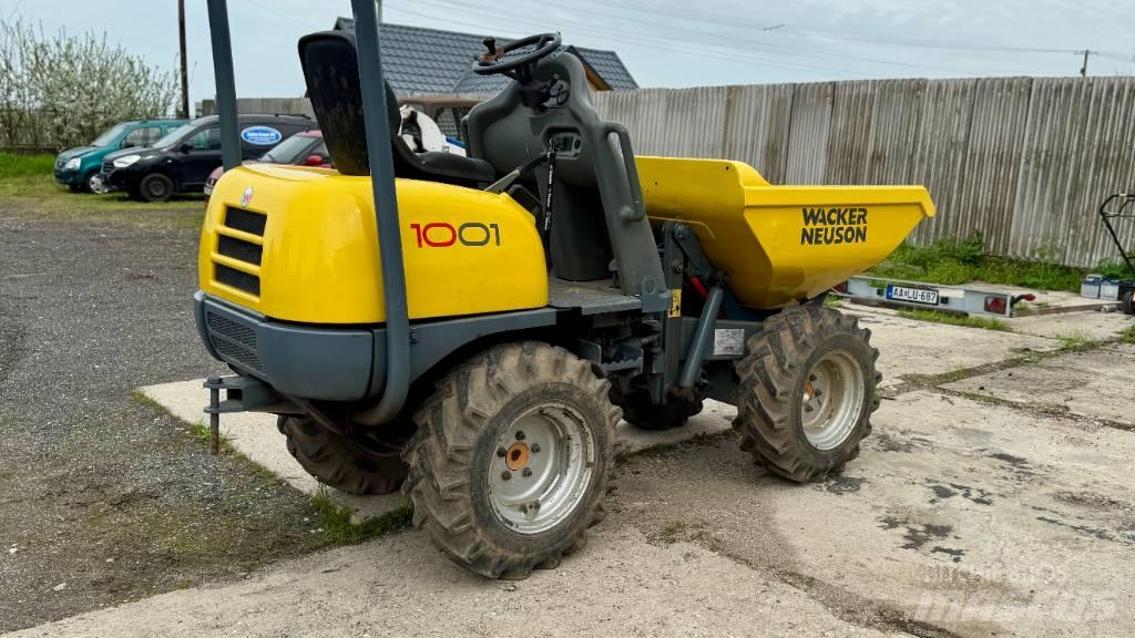 Wacker Neuson 1001 건설현장 덤프트럭