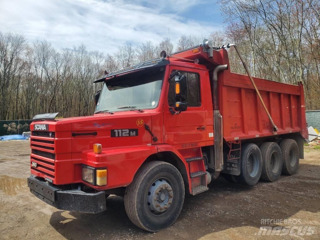 Scania 112 - Tri Axle 덤프 트럭
