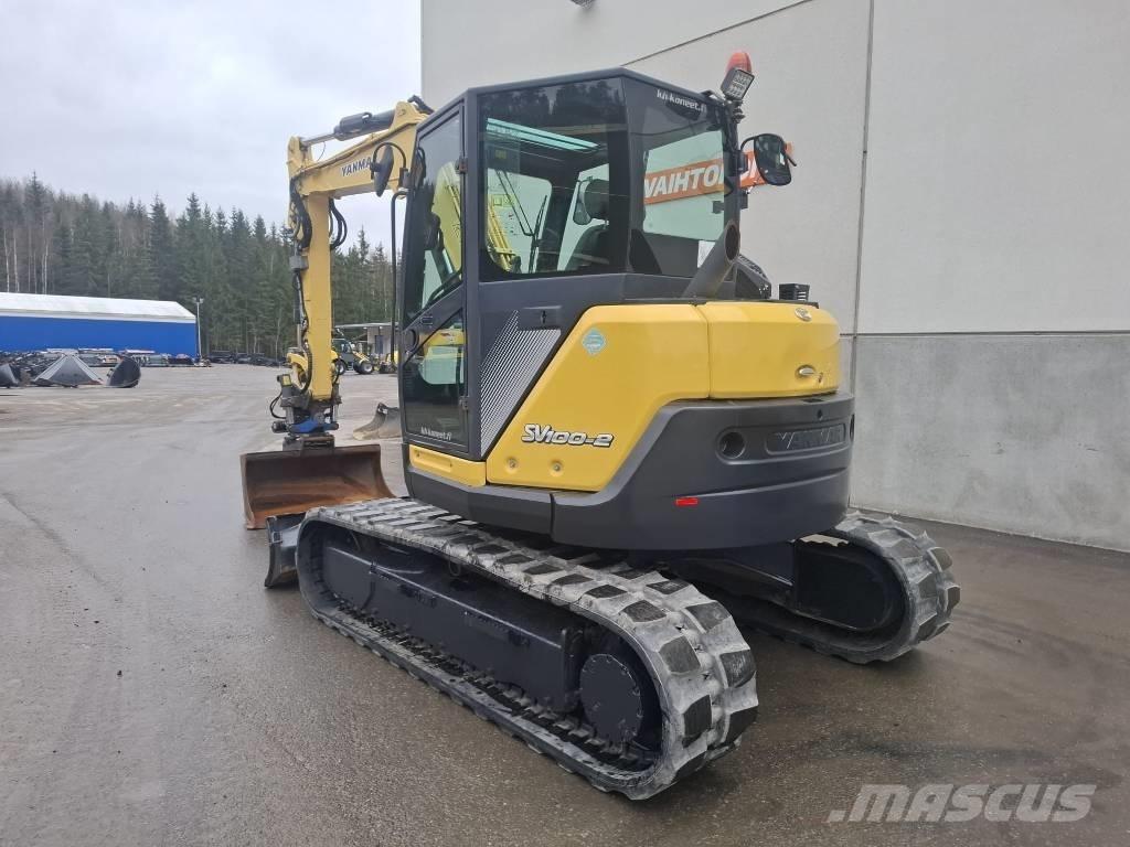 Yanmar SV 100-2A 중형굴삭기 7톤-28톤