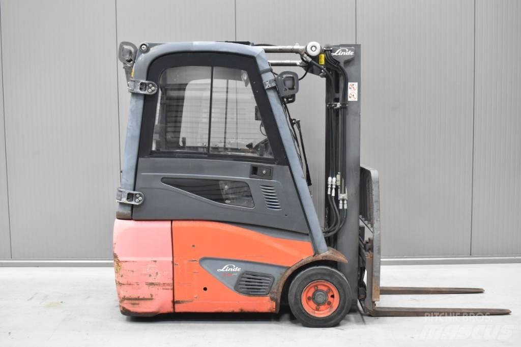 Linde E 16 C - 02 전동 지게차