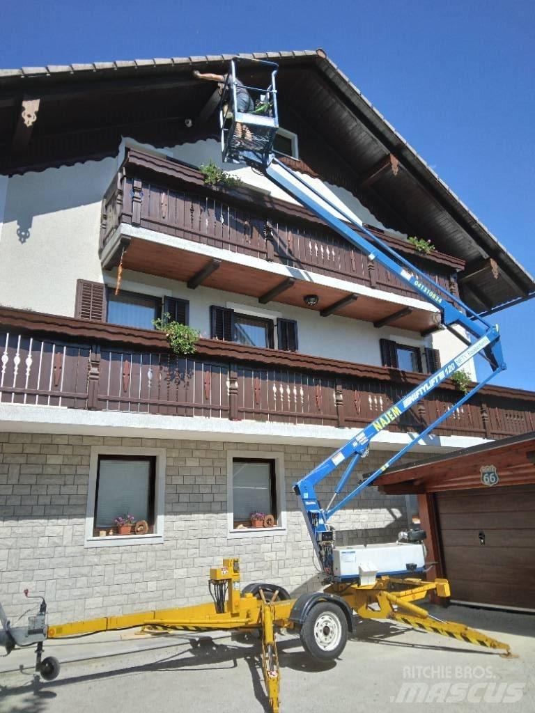 Niftylift 120HDE 트레일러 탑재 고소작업대