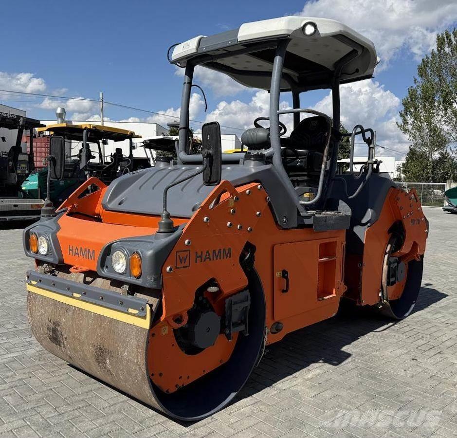 Hamm HD+ 70i VV 트윈 드럼 롤러