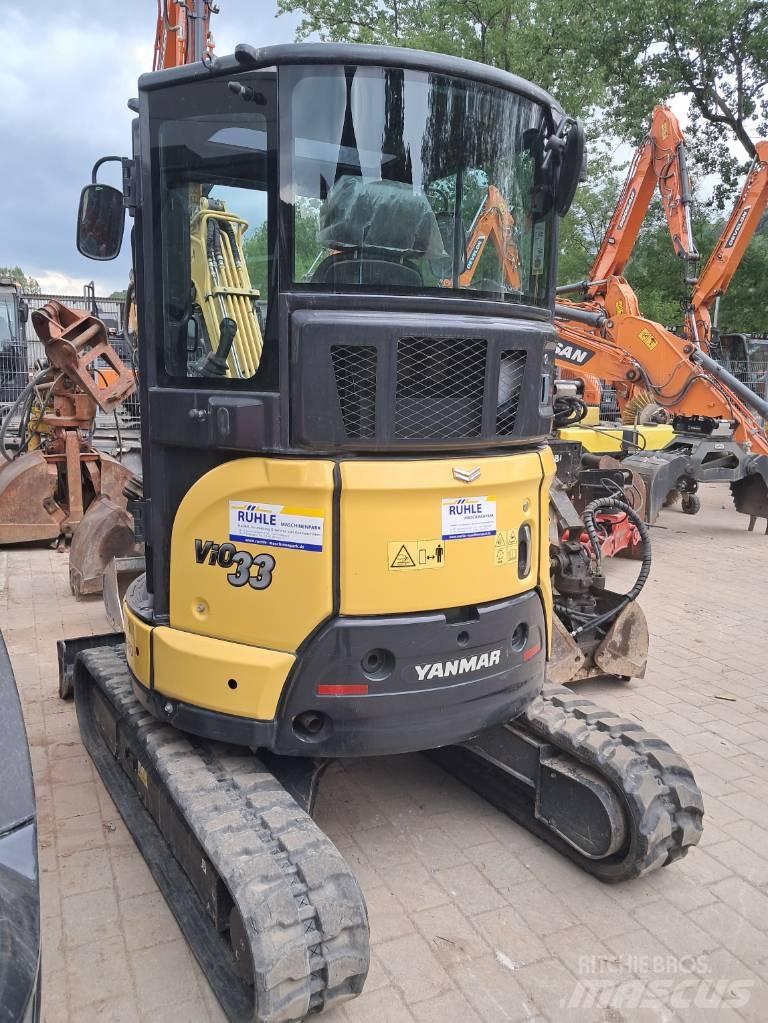 Yanmar Vio 33 소형 굴삭기 7톤 미만