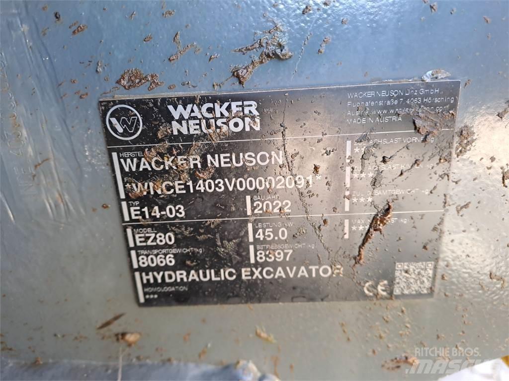 Wacker Neuson EZ80 대형 굴삭기 29톤 이상