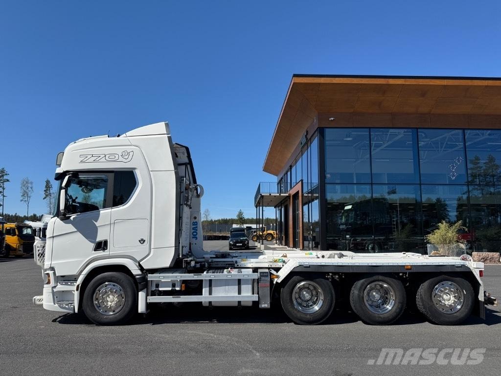 Scania R 770 훅 리프트 트럭