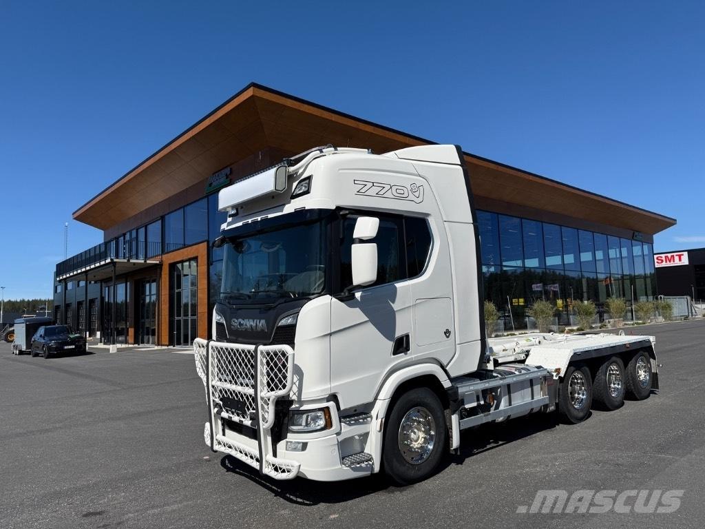 Scania R 770 훅 리프트 트럭