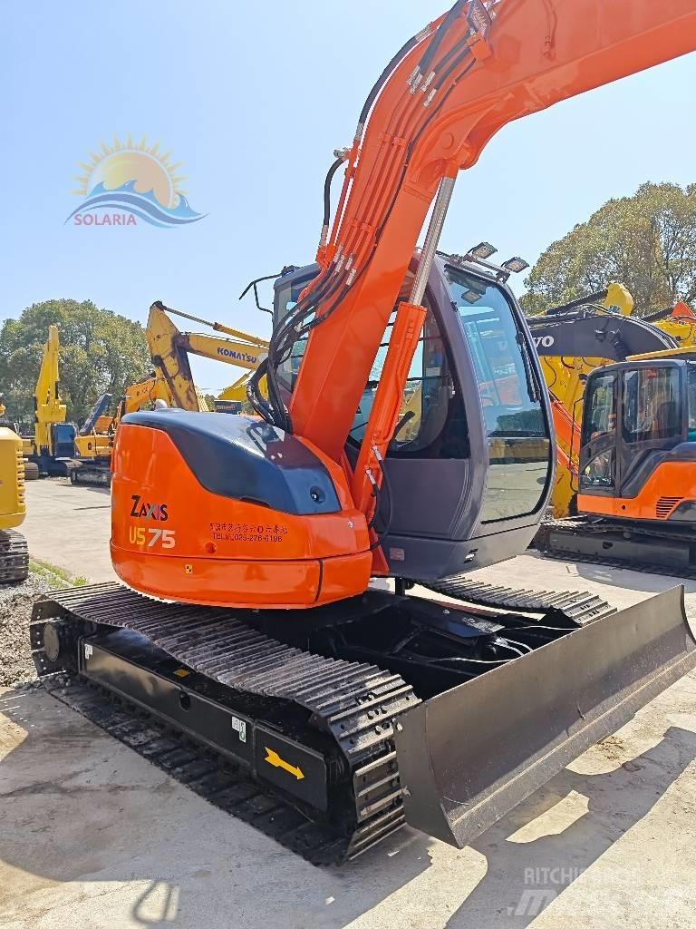 Hitachi ZX 75 중형굴삭기 7톤-28톤