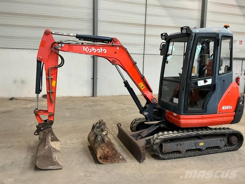 Kubota KX 61-3 소형 굴삭기 7톤 미만