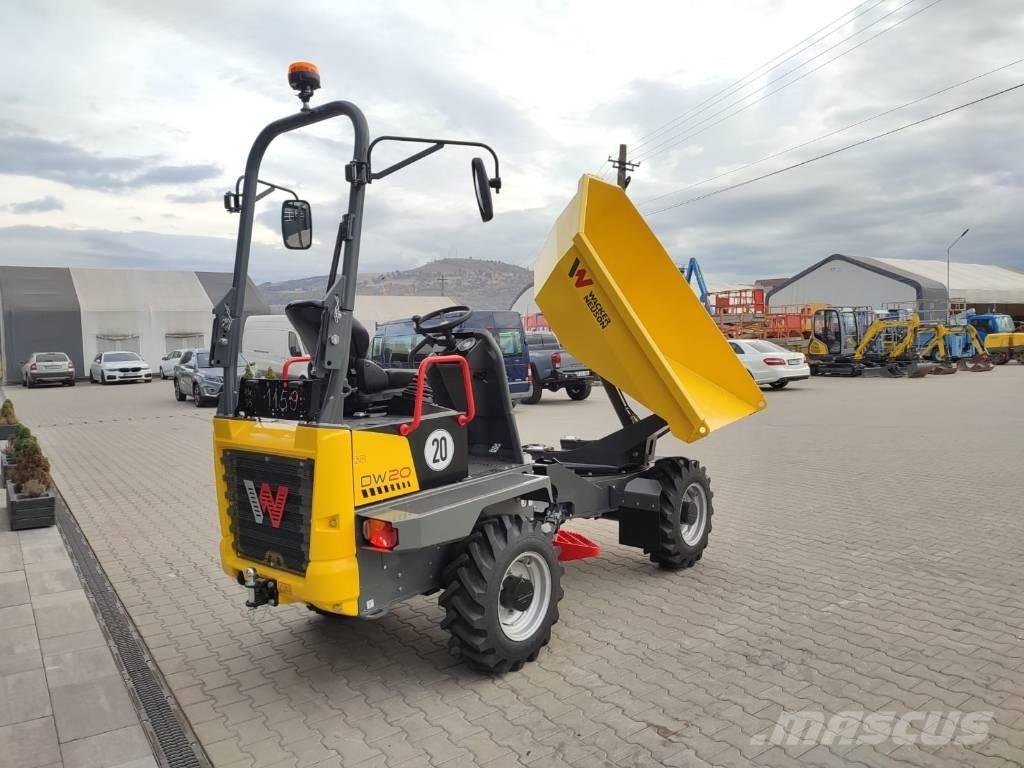 Wacker Neuson DW 20 건설현장 덤프트럭