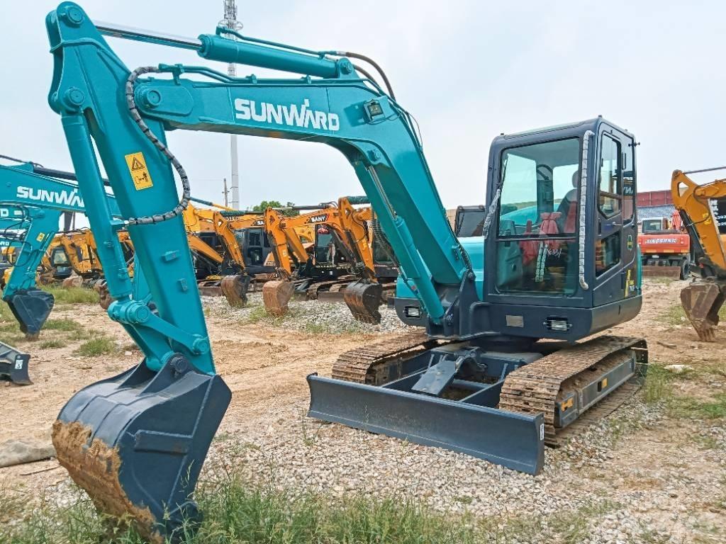 Sunward SWE 70E 소형 굴삭기 7톤 미만