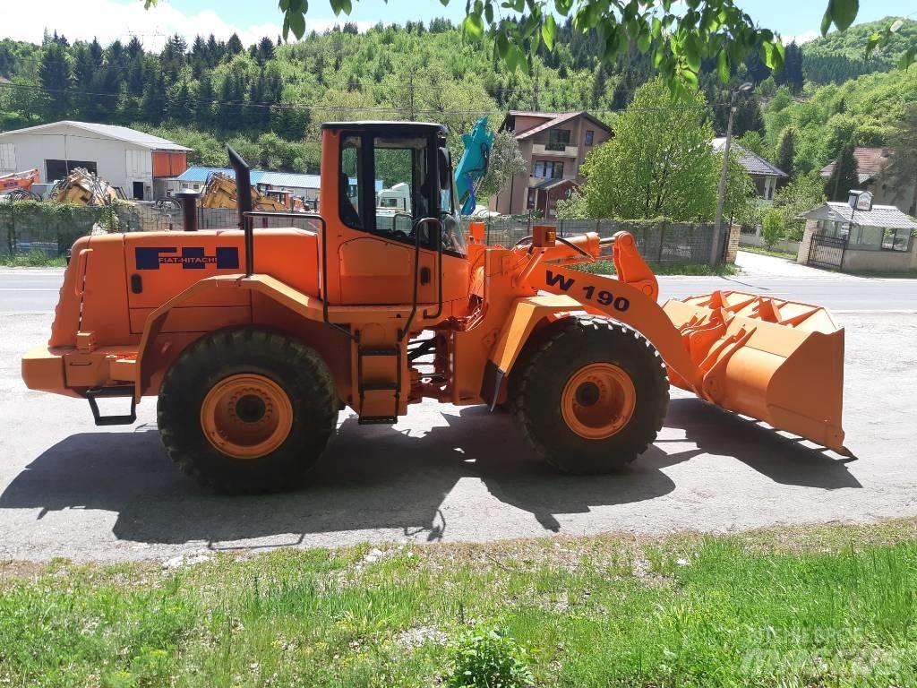 Fiat HITACHI W 190  휠로우더