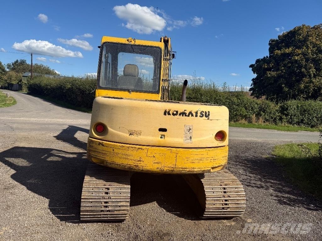 Komatsu PC 75 R-2 중형굴삭기 7톤-28톤