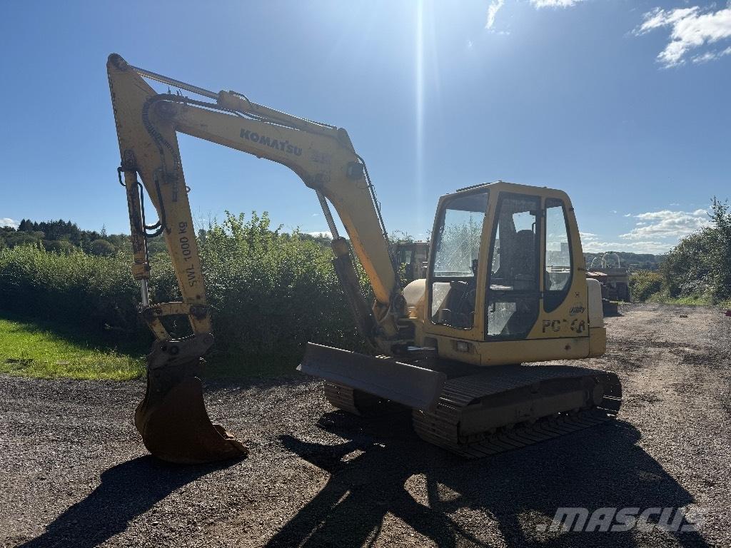 Komatsu PC 75 R-2 중형굴삭기 7톤-28톤