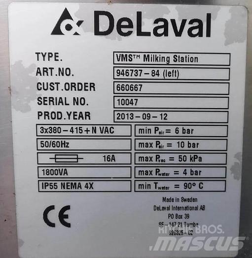 Delaval VMS 기타 축산 기계 및 부속품