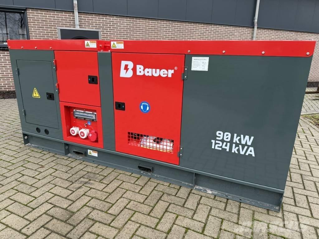 Bauer 124 KVA 디젤 발전기