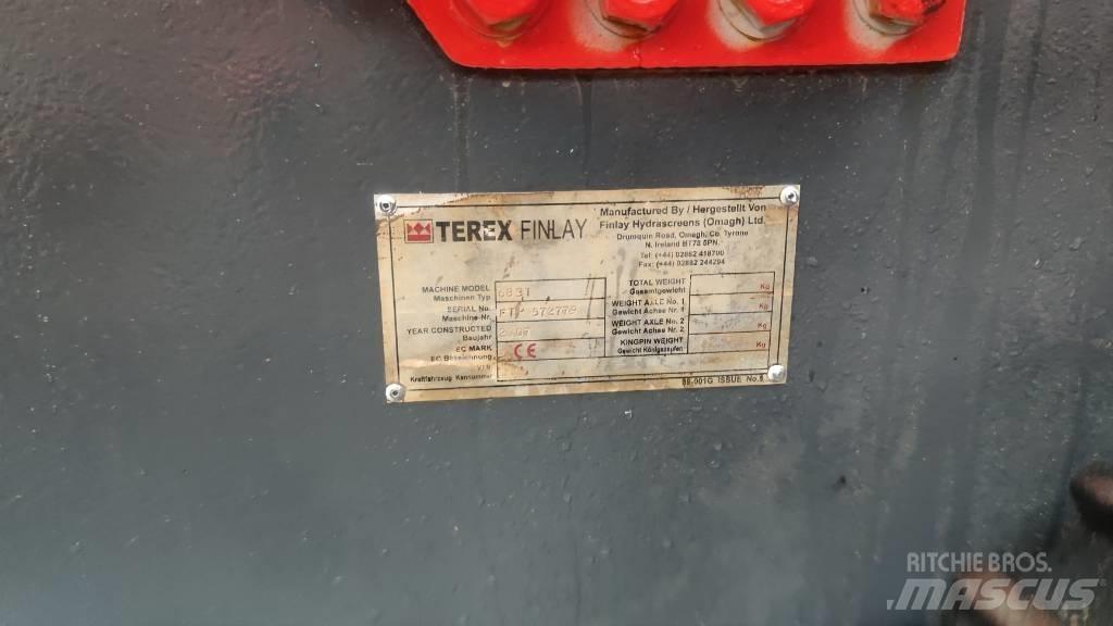 Terex Finlay 683 이동식 선별기