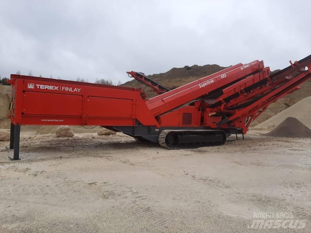 Terex Finlay 683 이동식 선별기