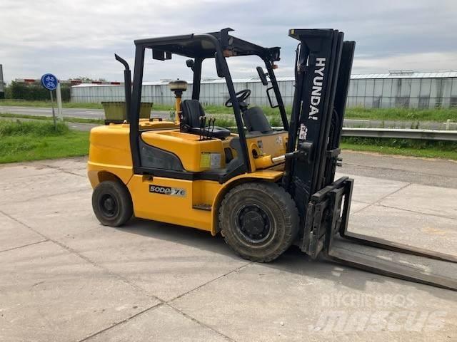 Hyundai 50 DA-7 E 디젤 지게차