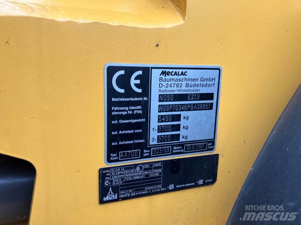 Mecalac AX 700  휠로우더