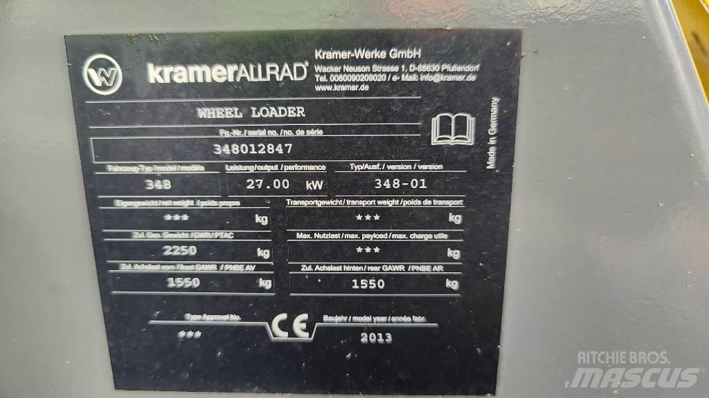 Kramer 350 미니 로더