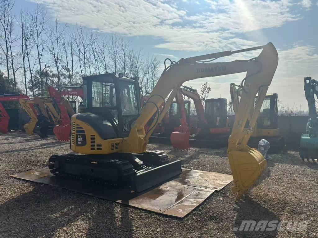 Komatsu PC 55 MR-3 소형 굴삭기 7톤 미만