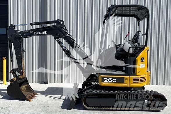 John Deere 26G 소형 굴삭기 7톤 미만