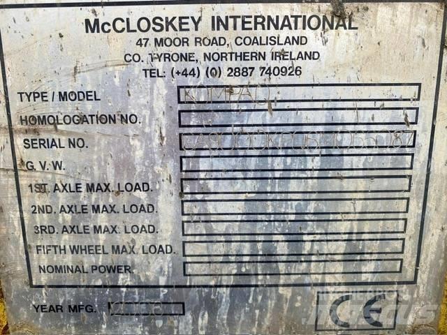 McCloskey Compaq 이동식 선별기