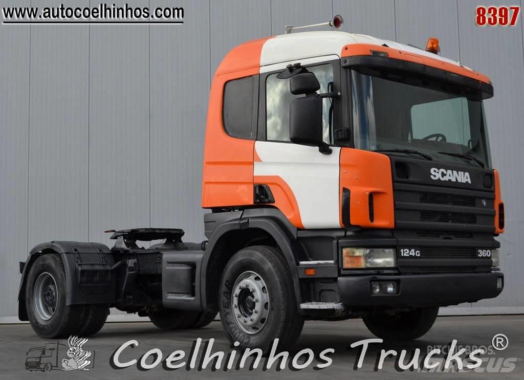 Scania 124G 360 트랙터 유닛