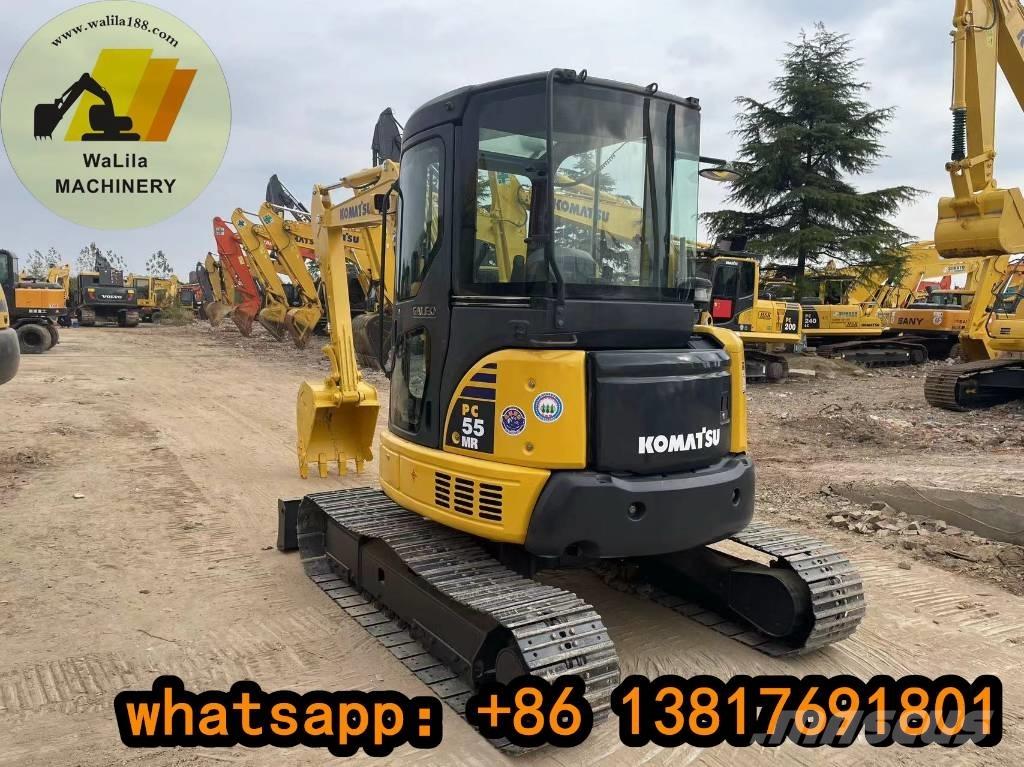 Komatsu PC 55 MR-3 소형 굴삭기 7톤 미만