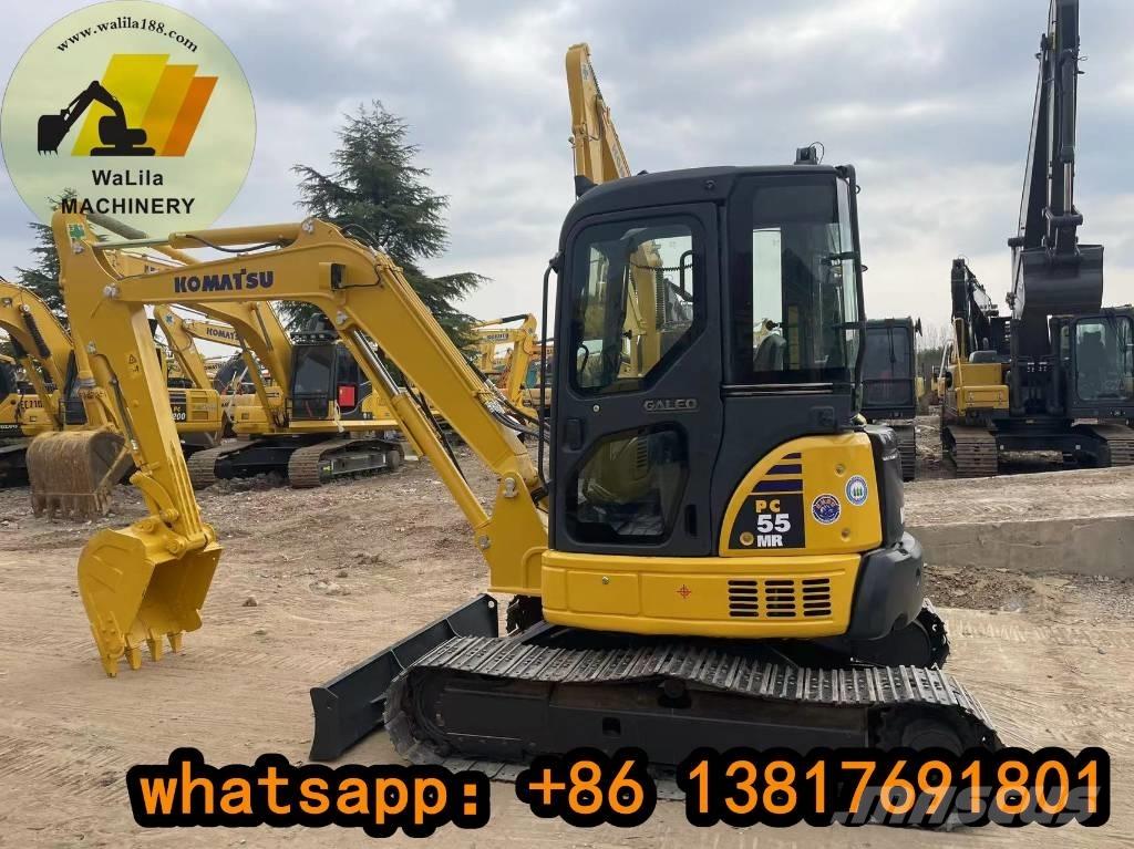 Komatsu PC 55 MR-3 소형 굴삭기 7톤 미만