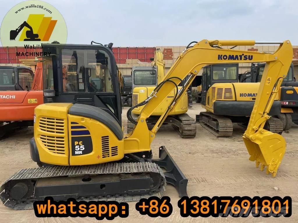 Komatsu PC 55 MR-3 소형 굴삭기 7톤 미만