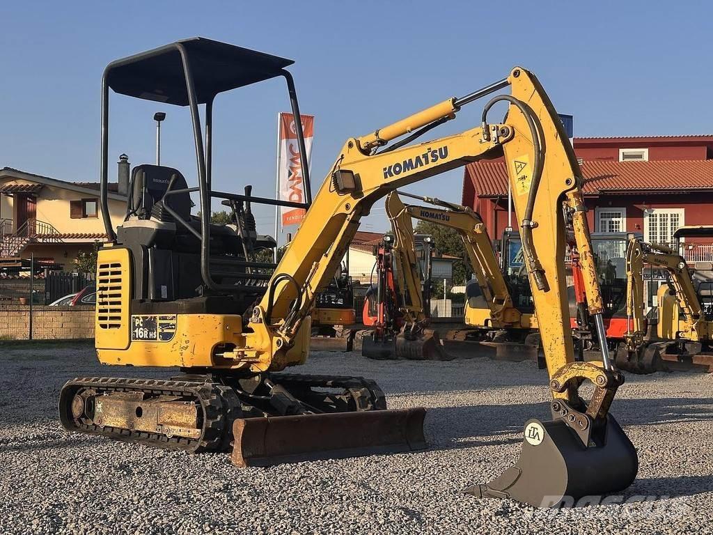 Komatsu PC16R-3HS 소형 굴삭기 7톤 미만