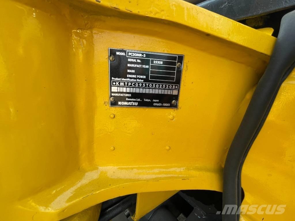 Komatsu PC 30 소형 굴삭기 7톤 미만