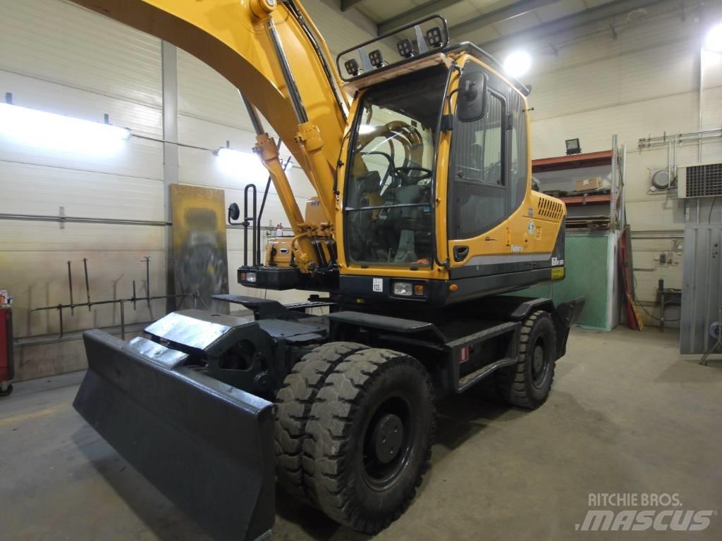 Hyundai R 160 W-9A  휠 굴삭기