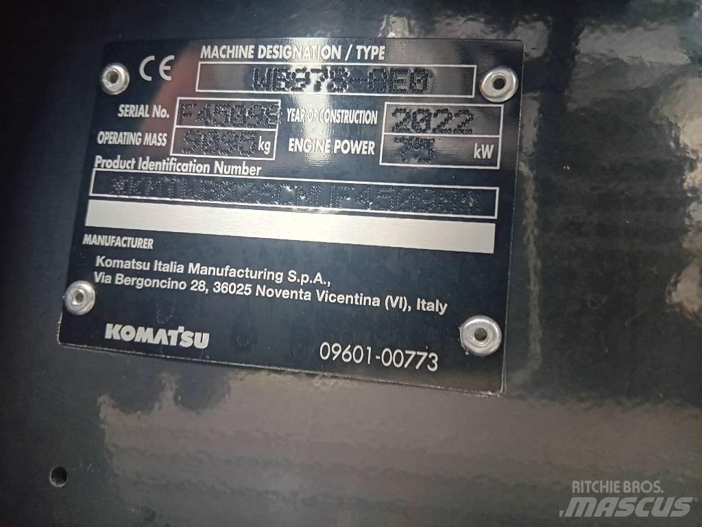 Komatsu WB 97 S- 8 백호로더