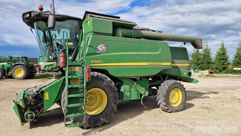 John Deere W 540 콤바인 수확기