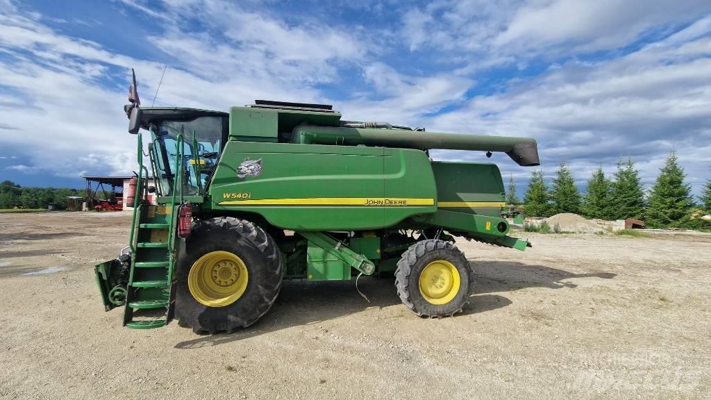 John Deere W 540 콤바인 수확기