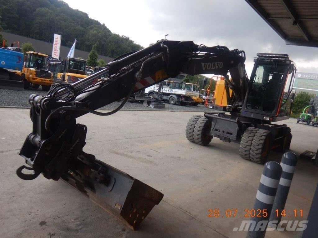 Volvo EWR 150 E  휠 굴삭기