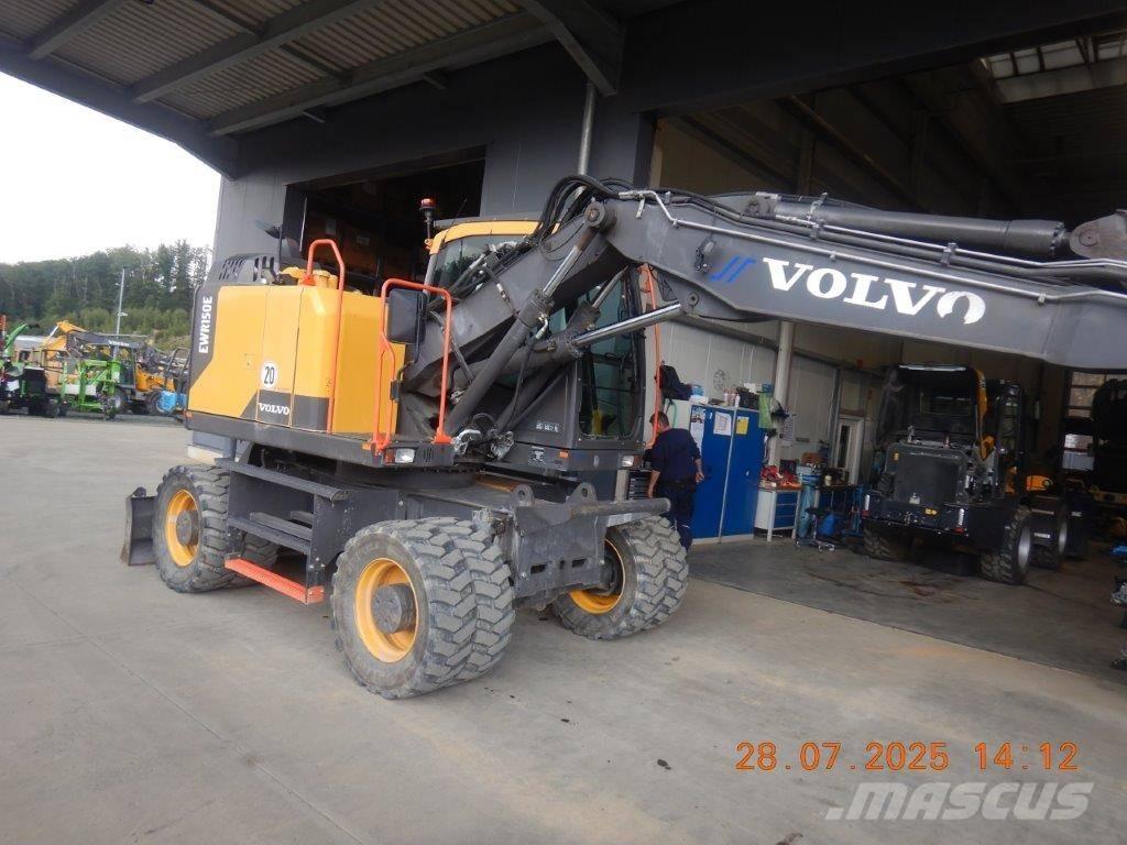 Volvo EWR 150 E  휠 굴삭기