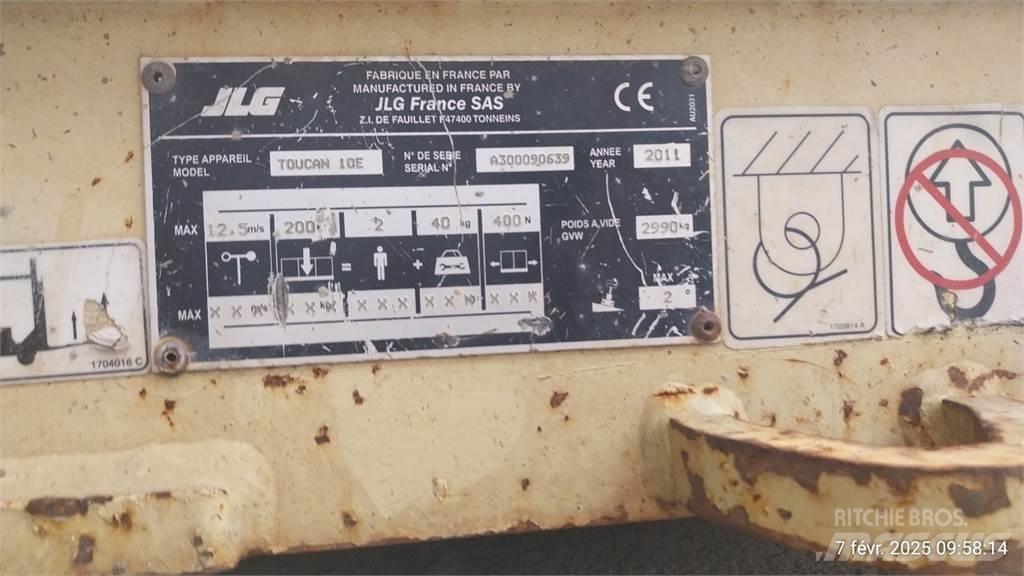 JLG T10E 기타 승강기와 플랫폼