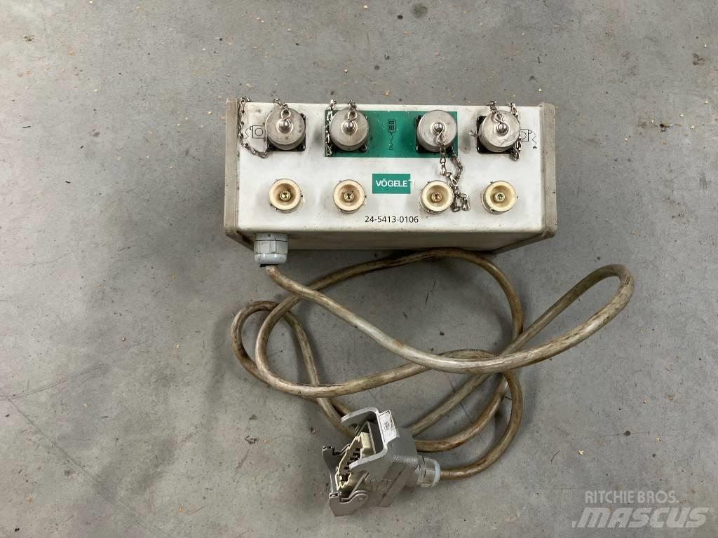 Vögele S 800/700/600 아스팔트 포장장비