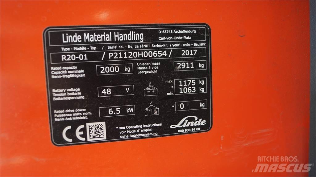 Linde R20 리치 트럭