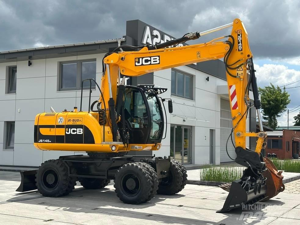 JCB JS 145 W  휠 굴삭기