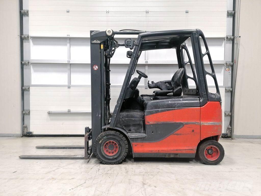 Linde E20H-01/600 전동 지게차