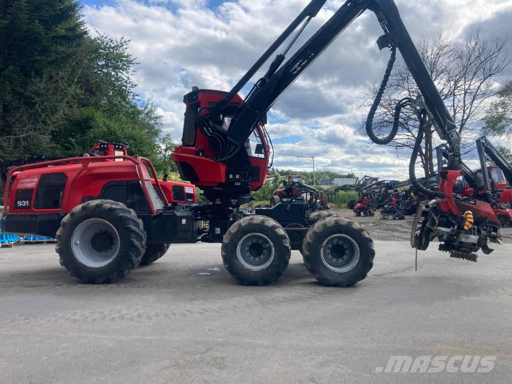 Komatsu 931 원목 하베스터